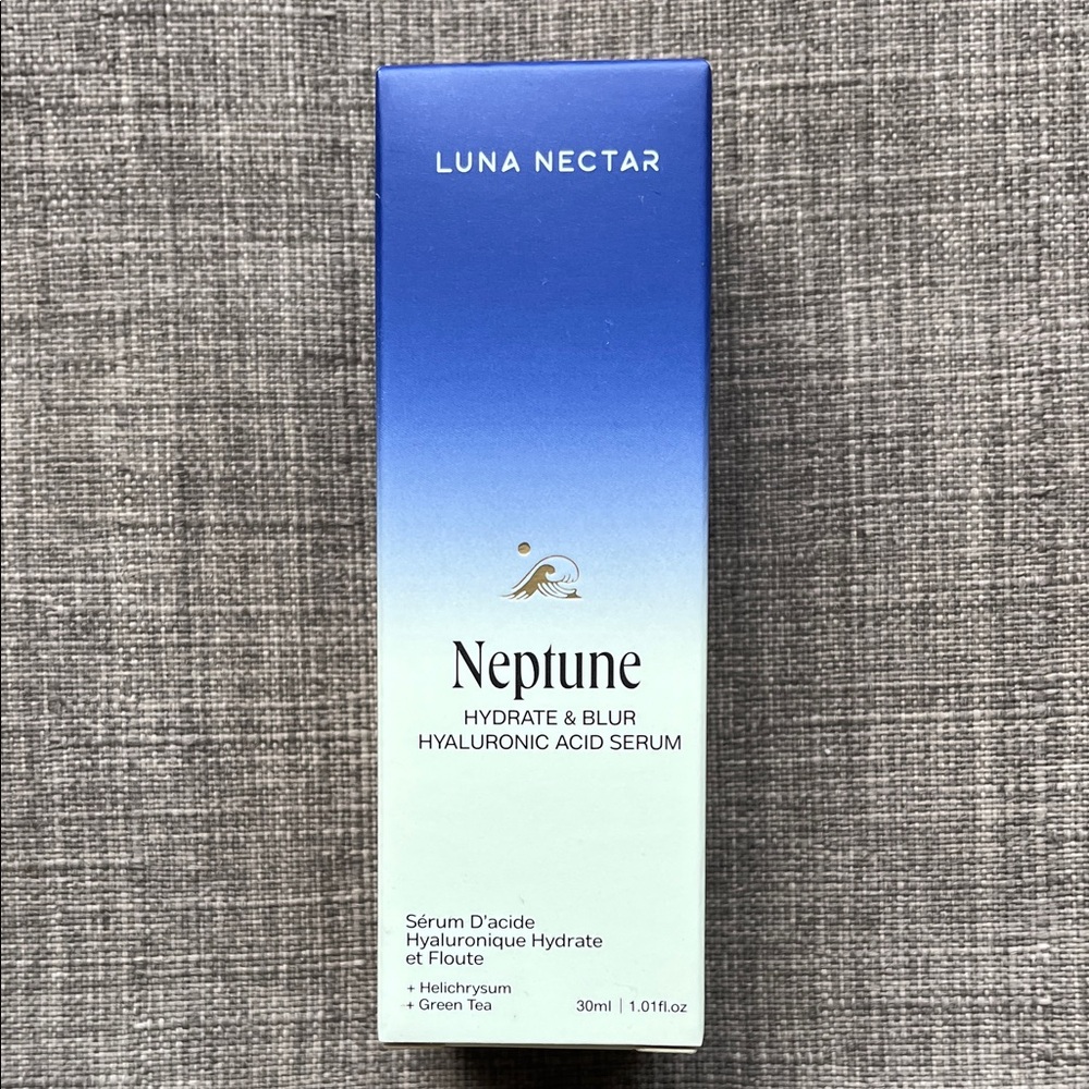 Luna Nectar Neptune Hydrate & Blur Hyaluronic Acid Serum 30ml - NEW IN BOX